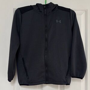 Boys Under Armour Charcoal Full-Zip Jacket